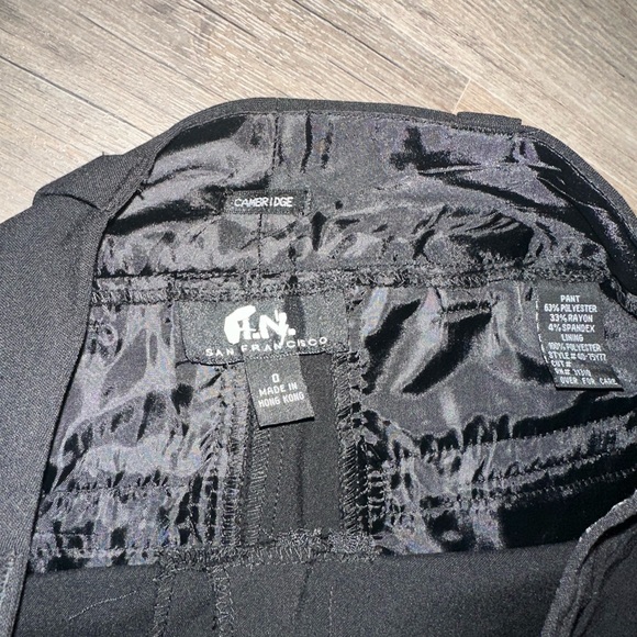 I N San Francisco Black Formal Pants For Women Size 0 Pre-owned - Picture 8 of 10